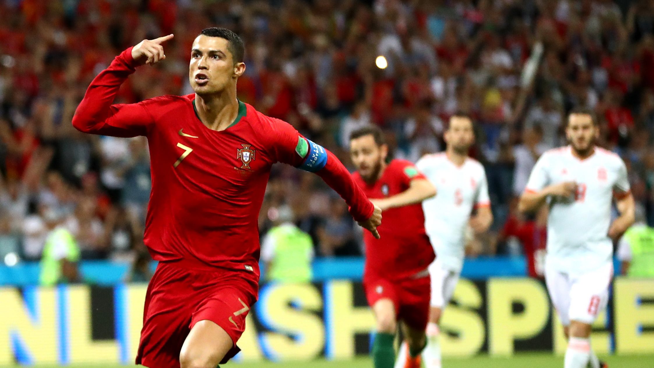 Cristiano Ronaldo Portugal Spain World Cup 2018