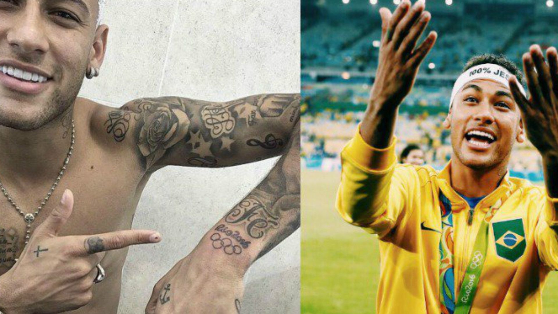 Neymar tatuaje