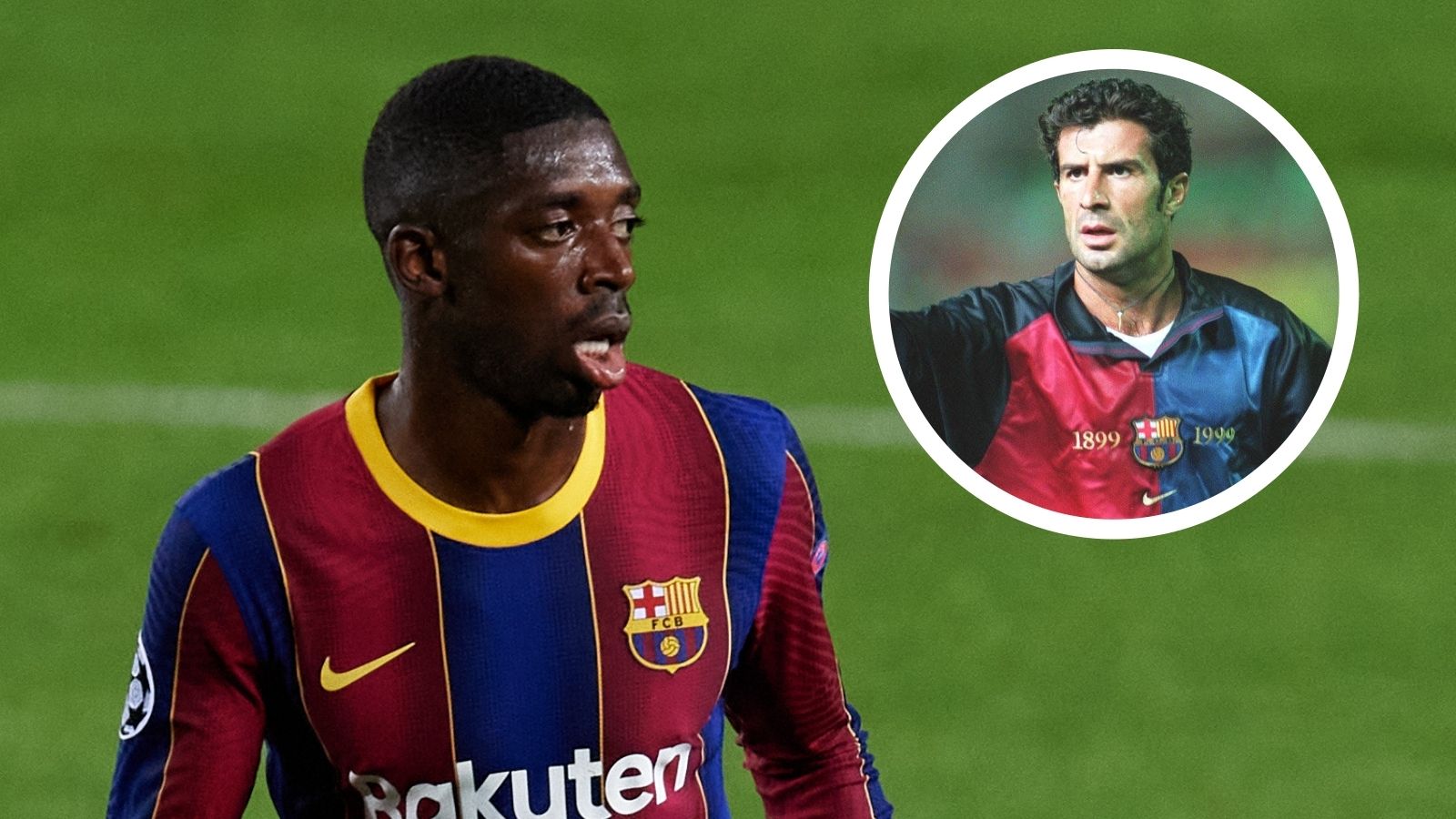 Ousmane Dembele Luis Figo