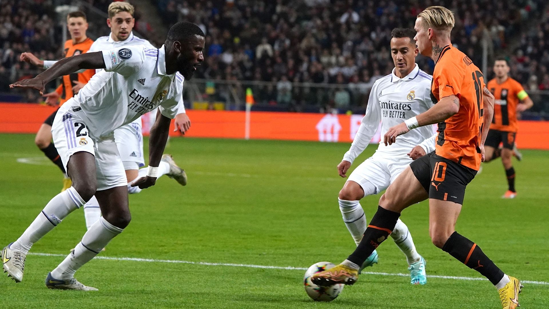 Mykhailo Mudryk Shakhtar Donetsk Real Madrid Champions League 2022-23