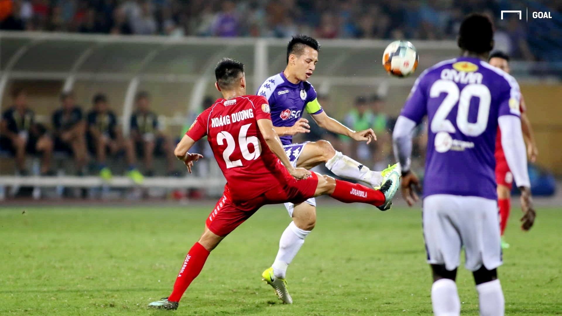 Do Hung Dung Ha Noi vs Hai Phong V.League 2019