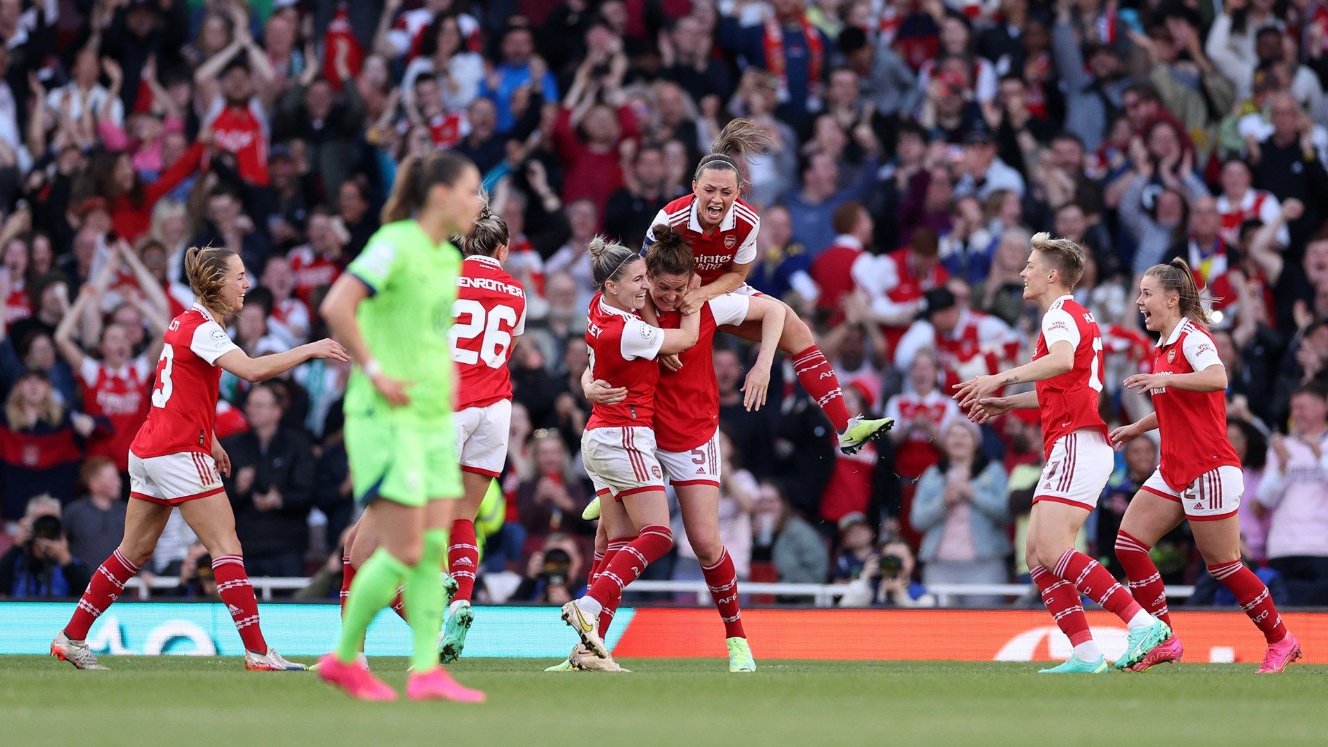 Jen Beattie Arsenal Wolfsburg Women 2022-23