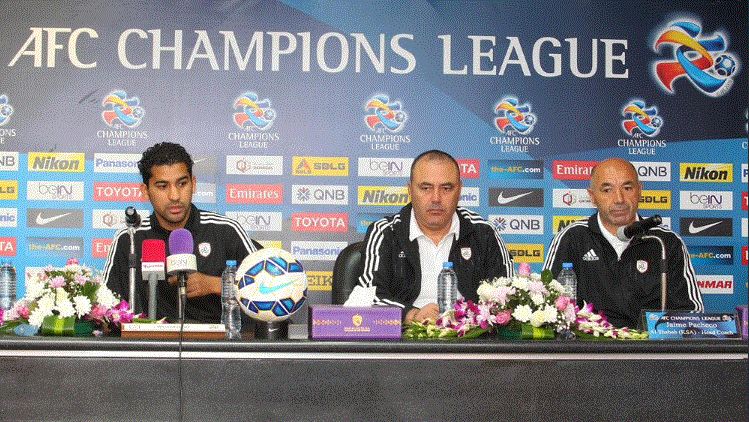 المؤتمر الصحفي لمدرب الشباب وأحمد عطيف