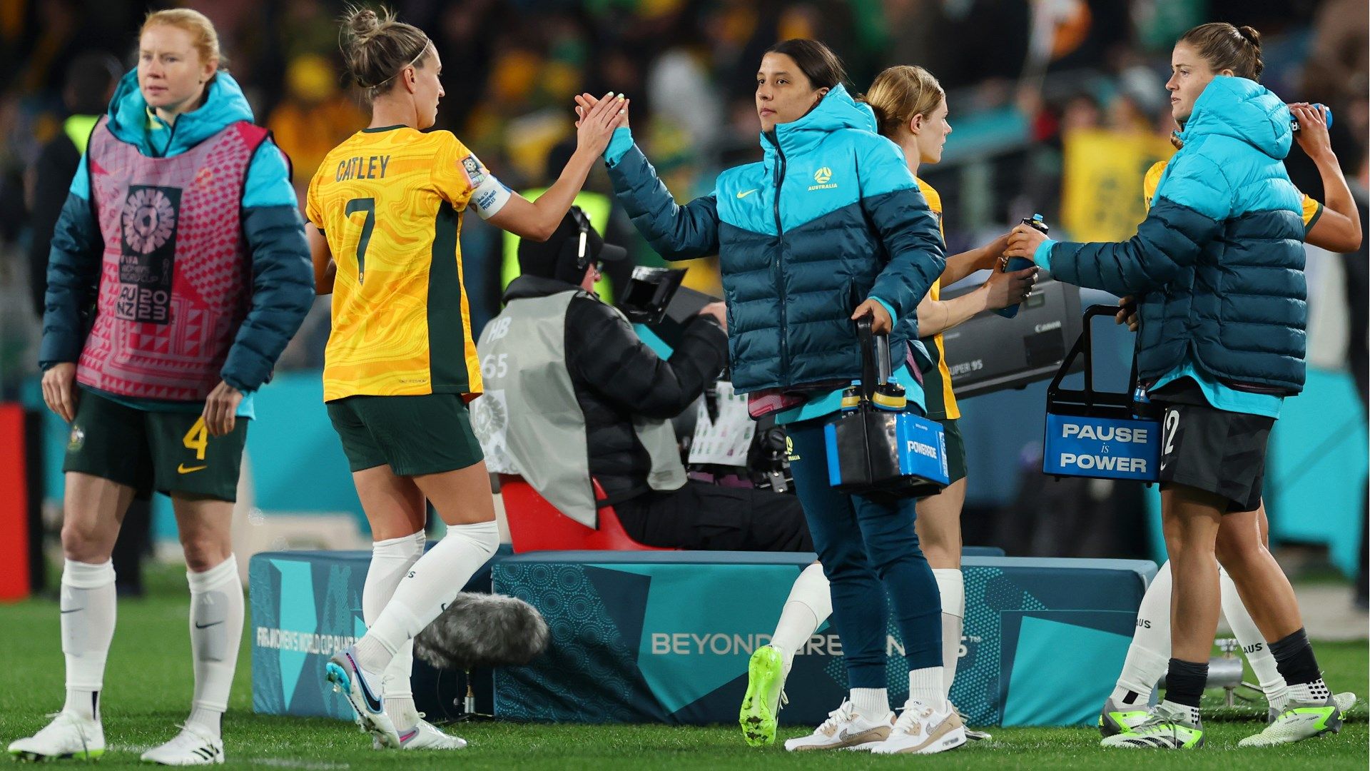 Steph Catley Sam Kerr Australia Women 2023