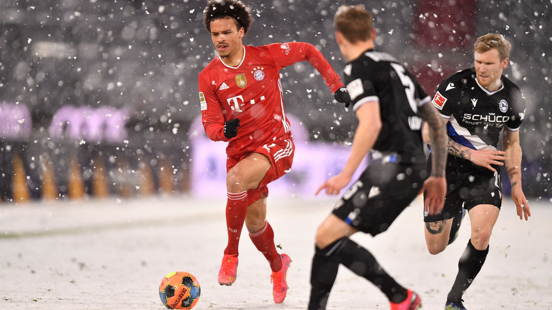 LEROY SANE BAYERN MÜNCHEN BUNDESLIGA 15022021