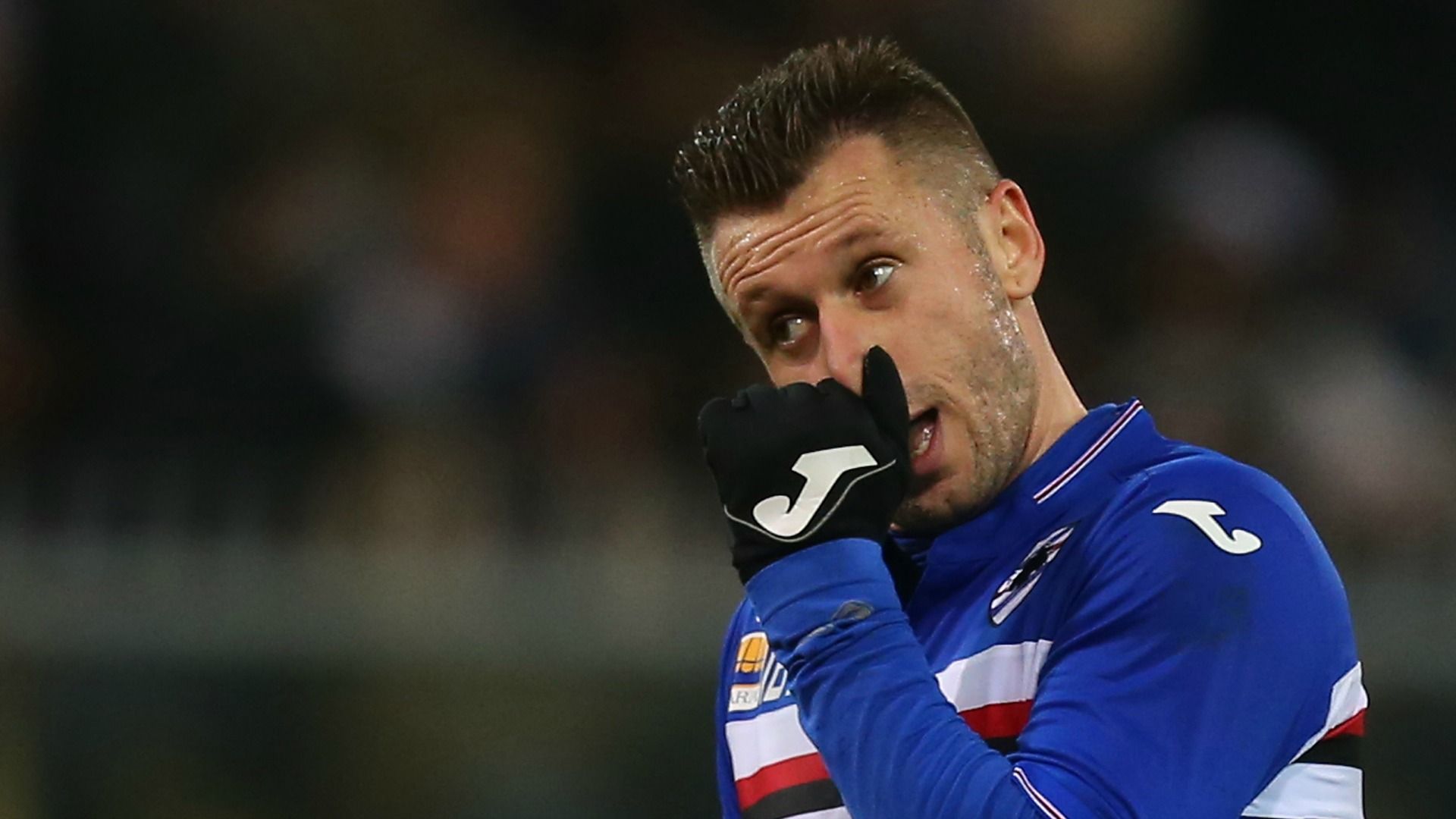 Antonio Cassano Sampdoria Juventus Serie A 10012016