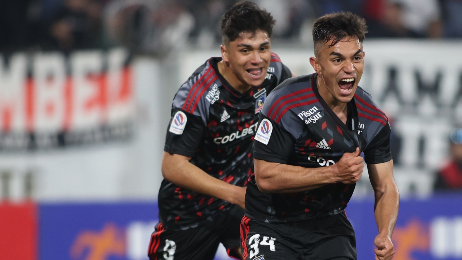 02082023 Colo Colo Palestino Damián Pizarro y Vicente Pizarro