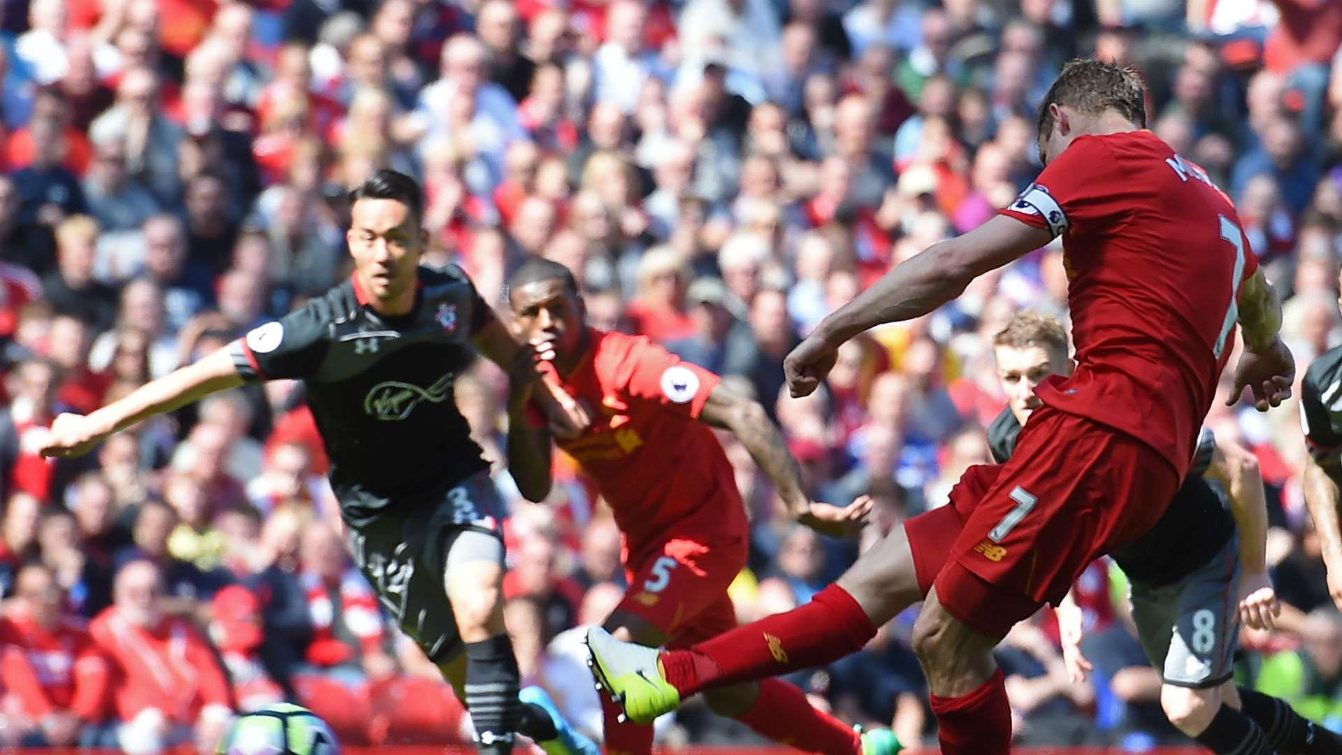 James Milner Liverpool Southampton