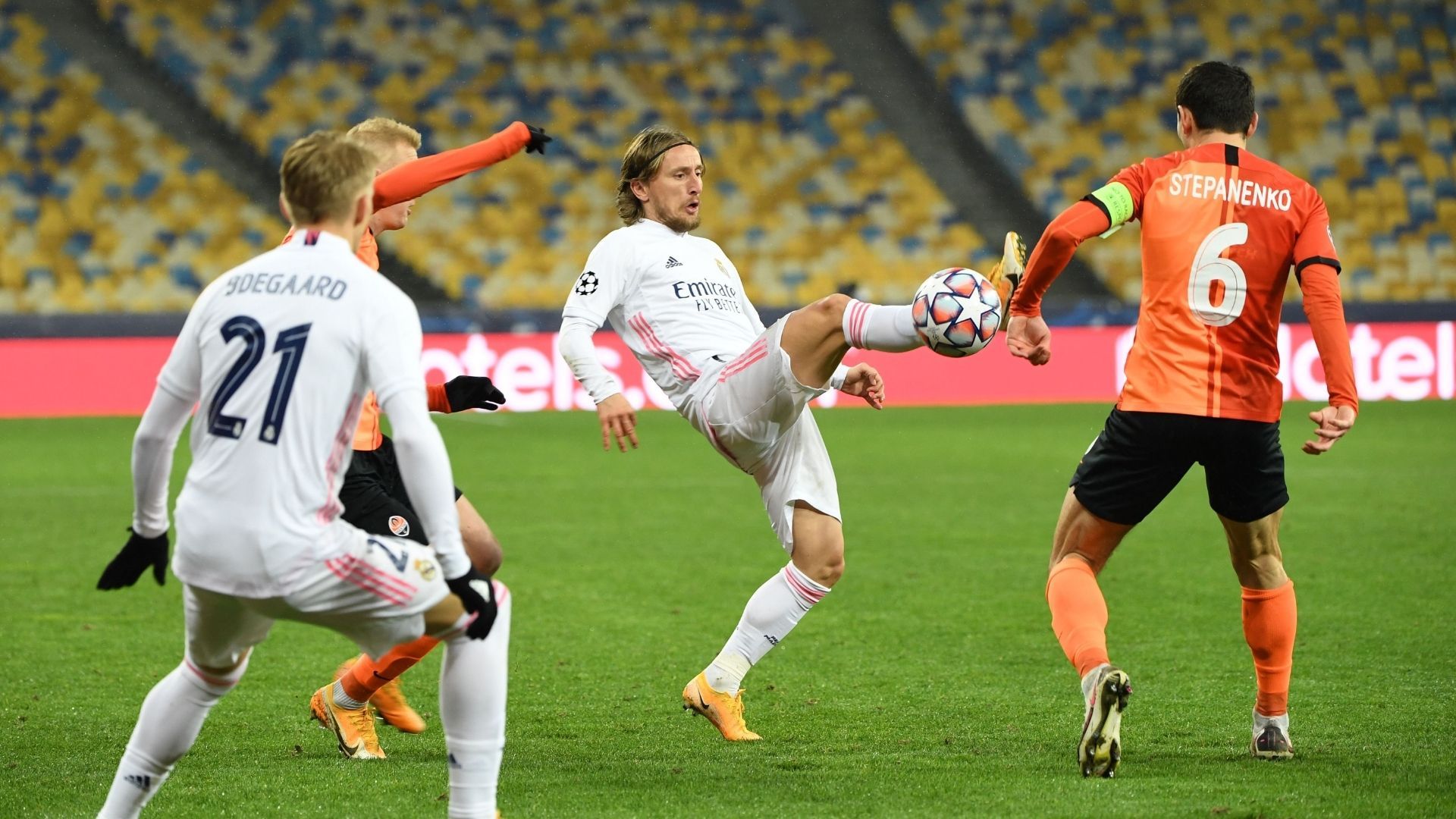 Modric Shakhtar Real Madrid Champions 011220