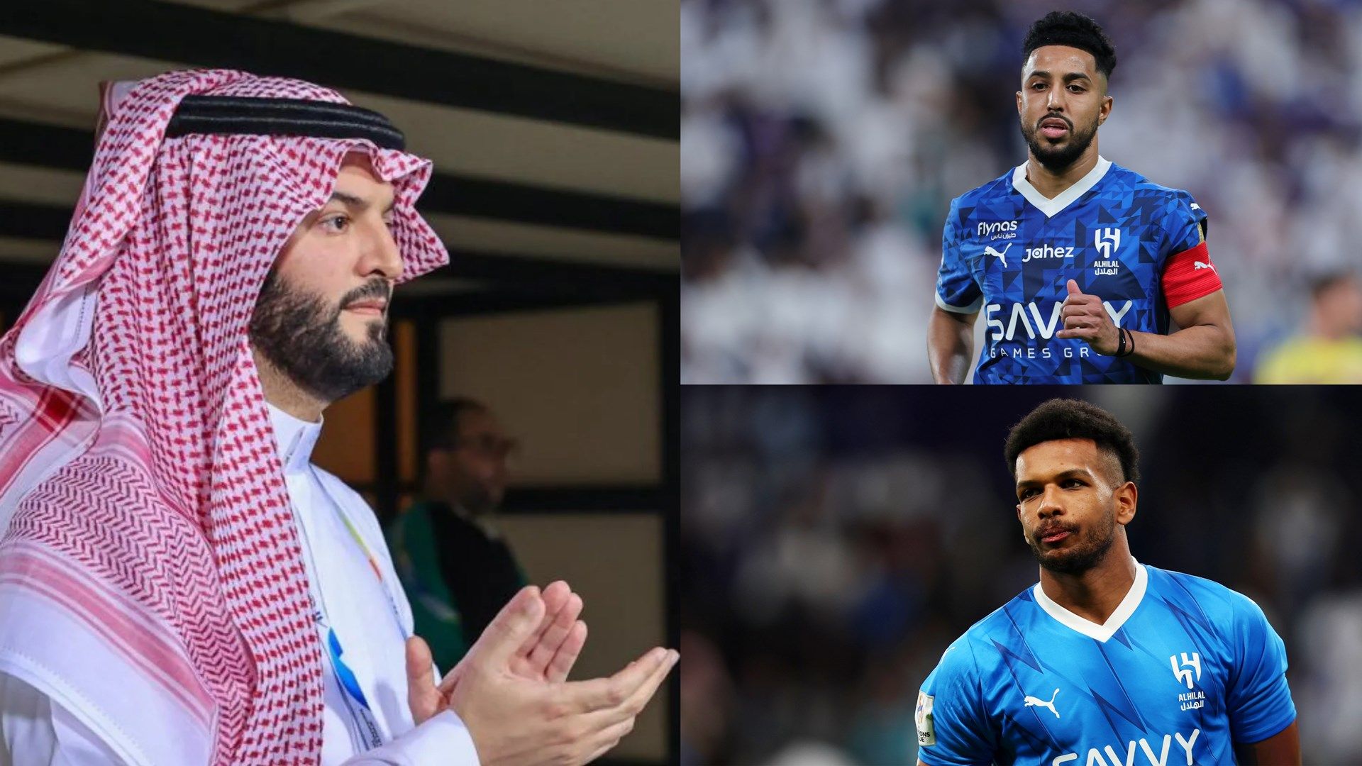 Fahad bin Nafel - Salem Al-Dawsari - Ali Al-Bulayhi