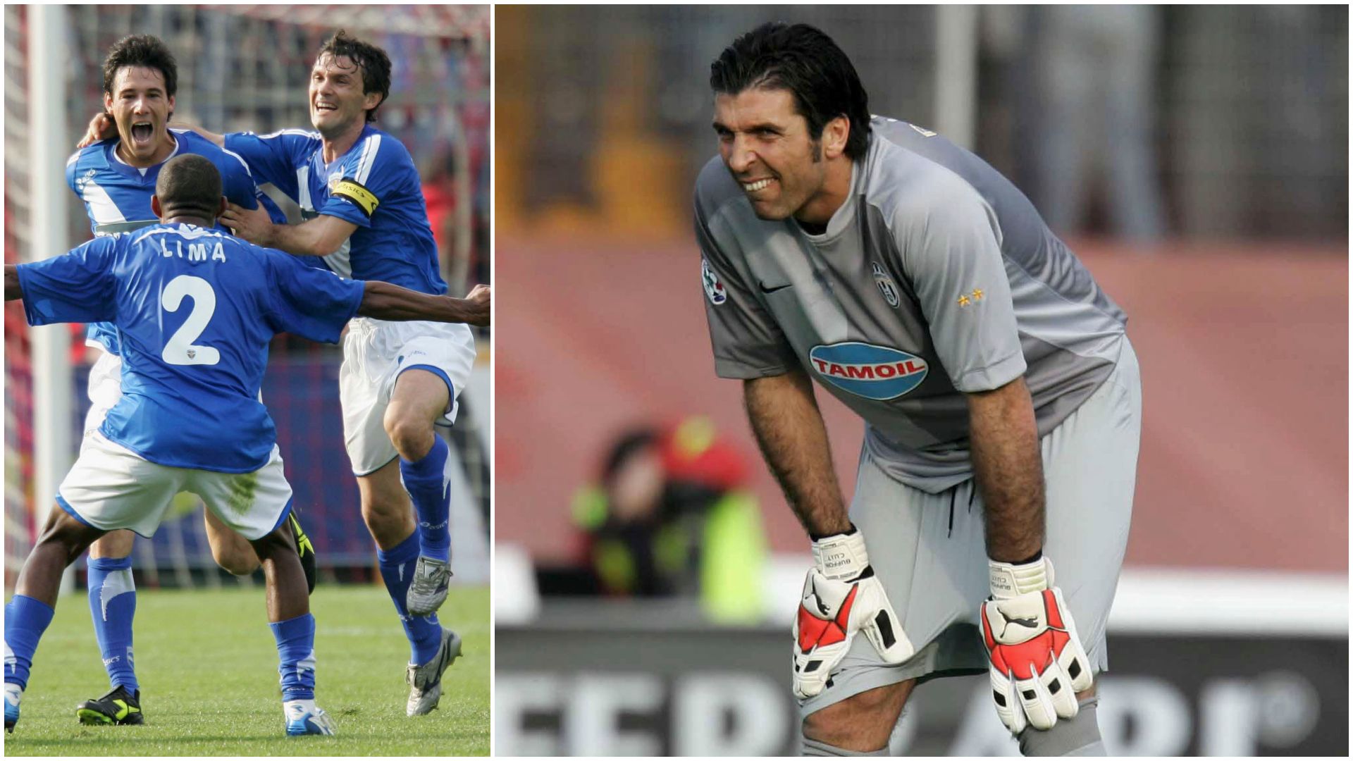 Serafini Buffon Brescia Juventus