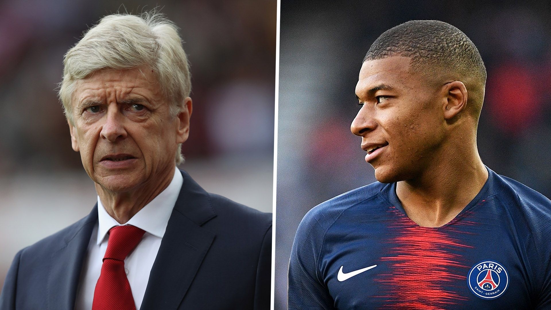 Arsene Wenger Kylian Mbappe