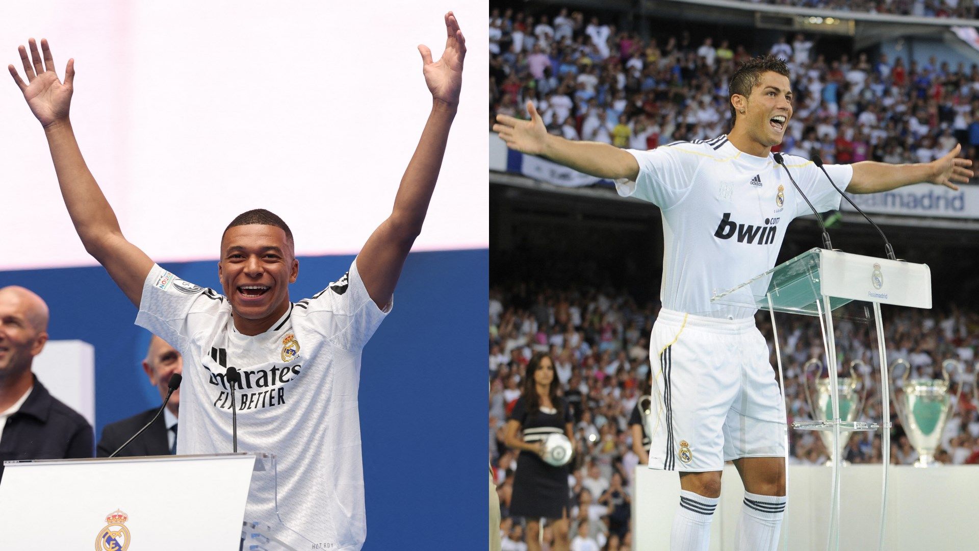 Mbappé Ronaldo Real Madrid