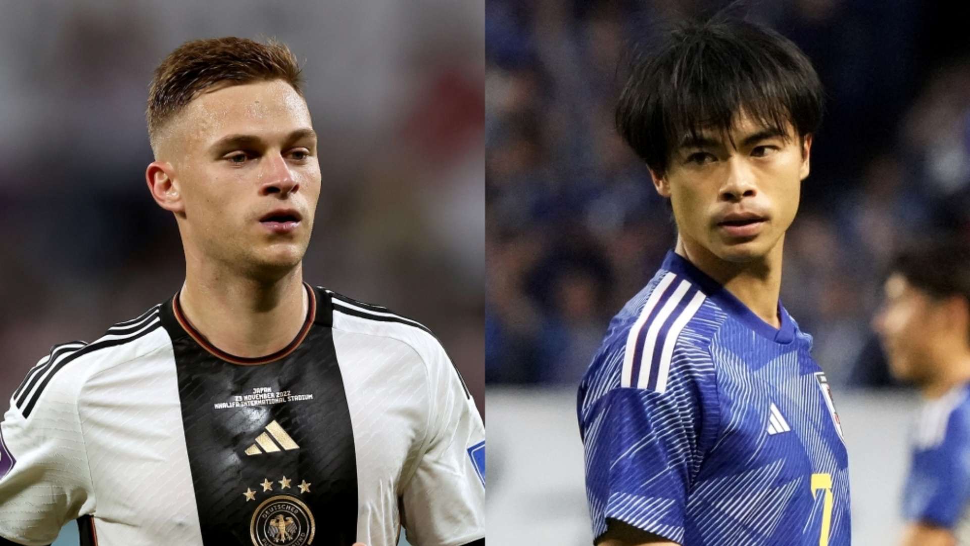 Joshua Kimmich Germany Kaoru Mitoma Japan