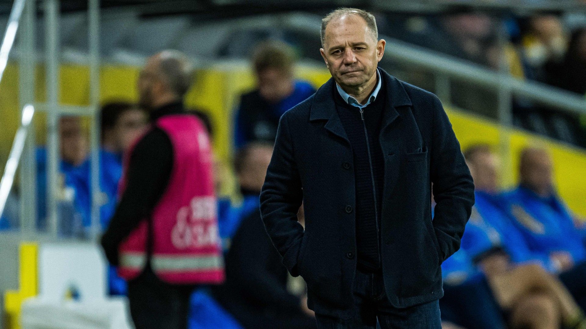 Moldovan national team head coach Serghei Clescenco