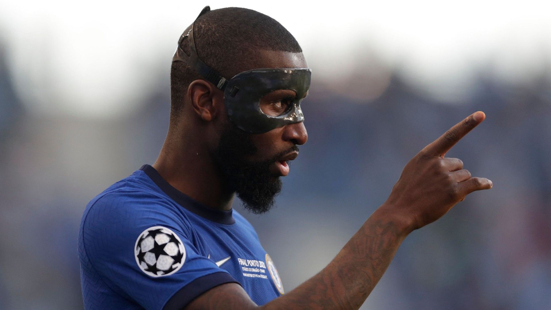 Antonio Rudiger Man City vs Chelsea Champions League final 2020-21