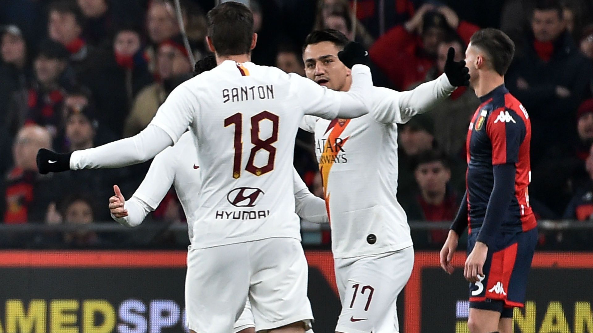 Cengiz Under Genoa Roma Serie A