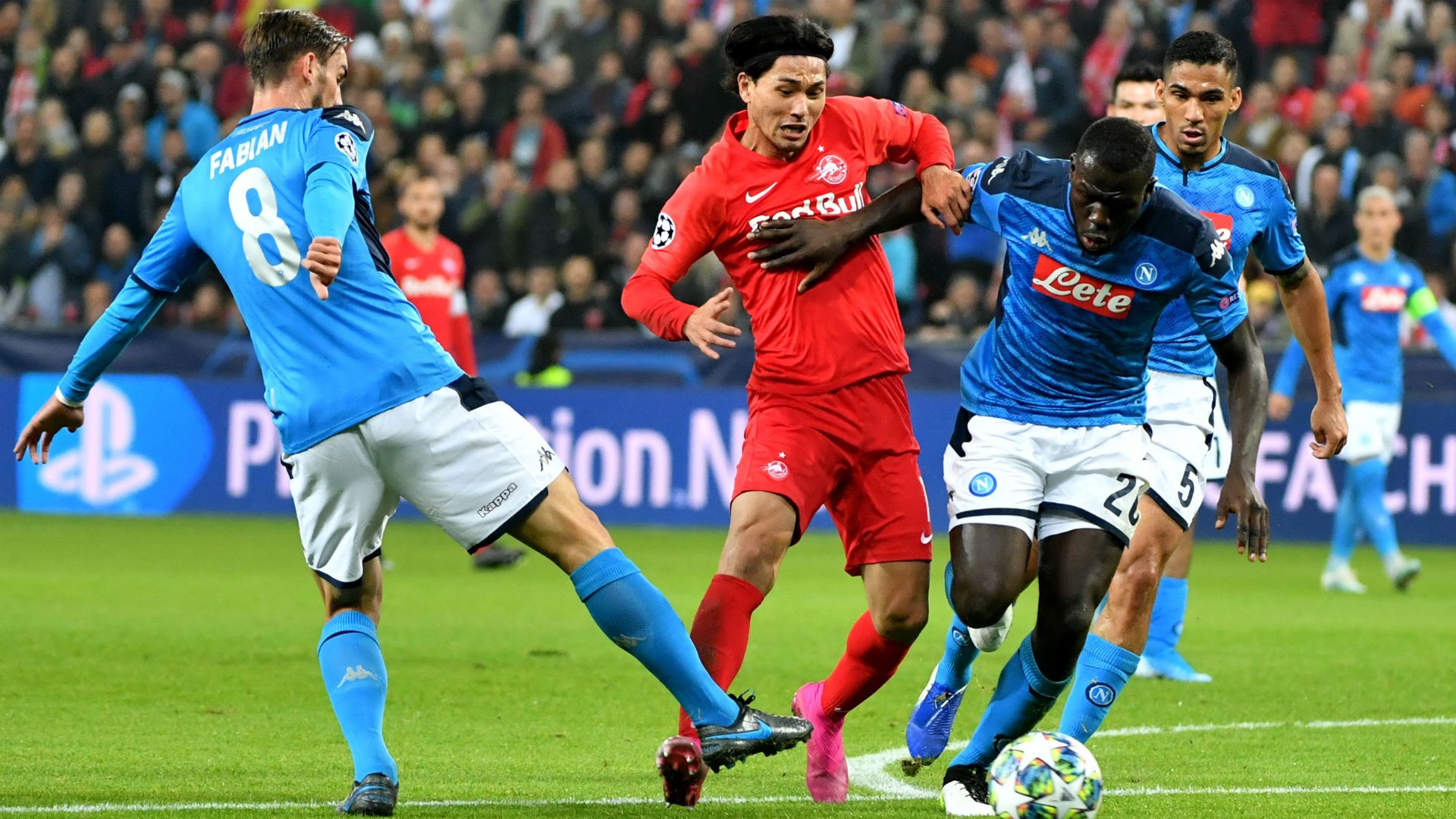 Salzburg Napoli Champions League