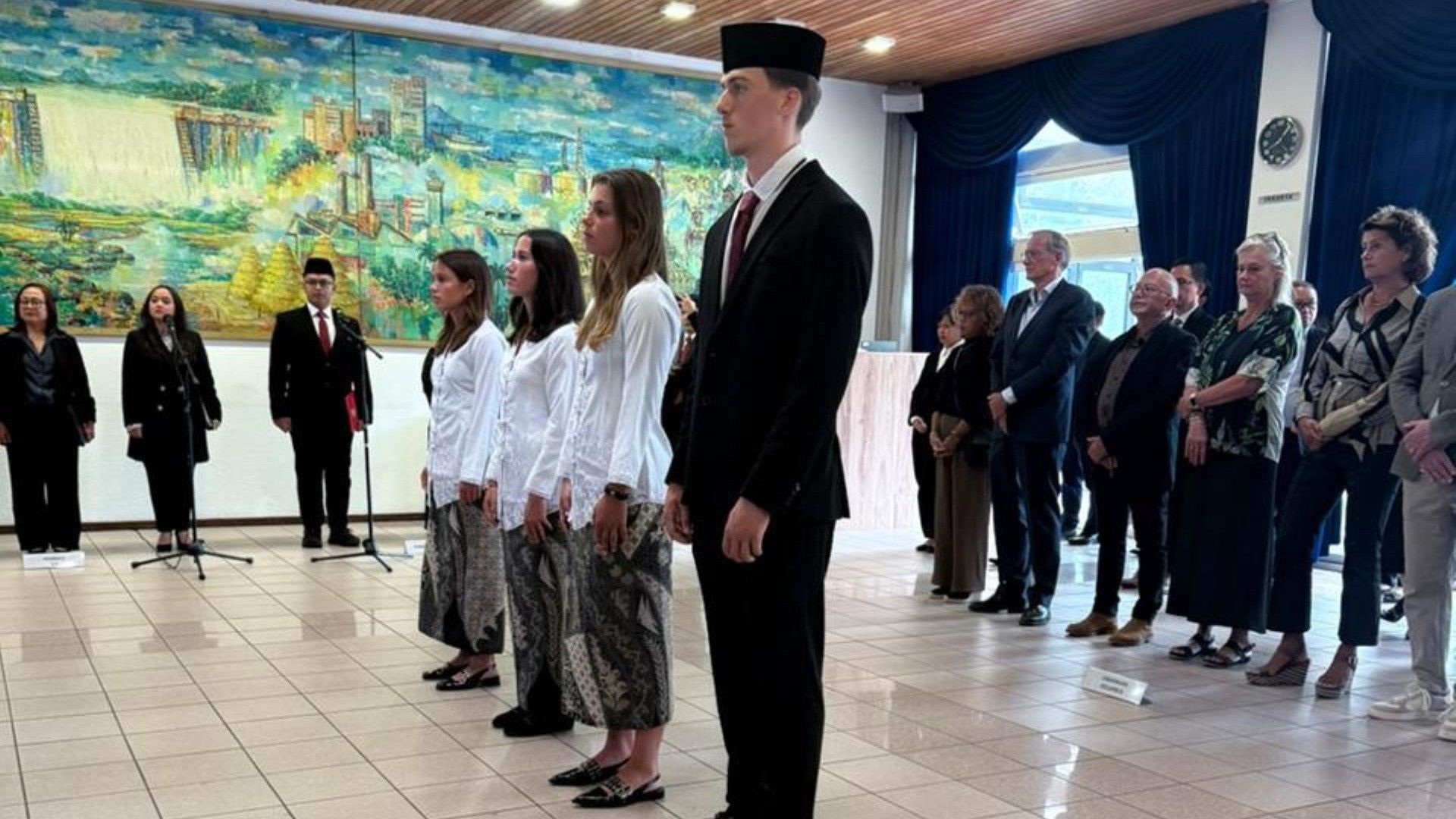 Pengambilan Sumpah Naturalisasi Mauro Zijlstra