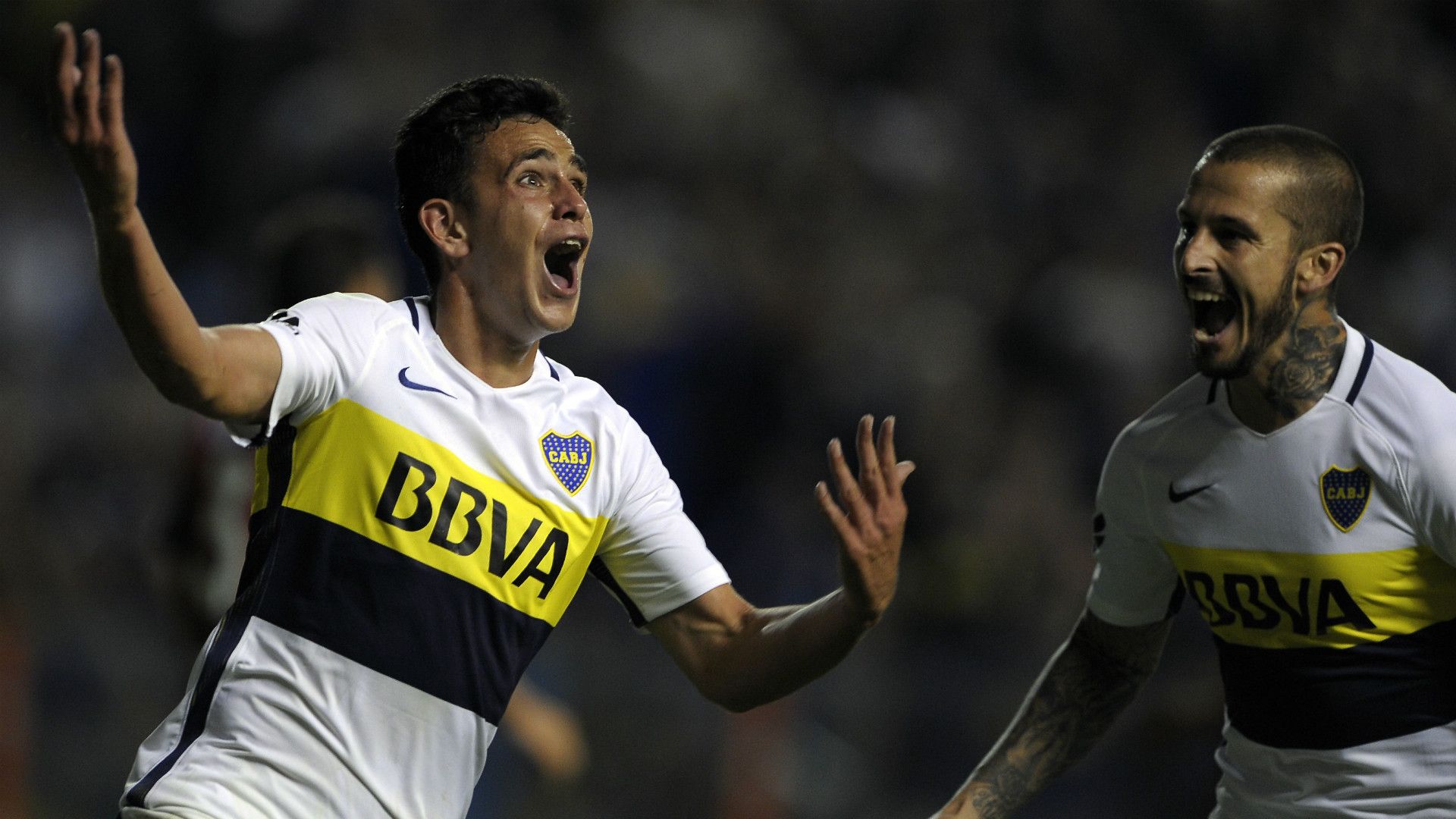 Gonzalo Maroni Dario Benedetto Boca Juniors Arsenal Primera Division Argentina 30042017