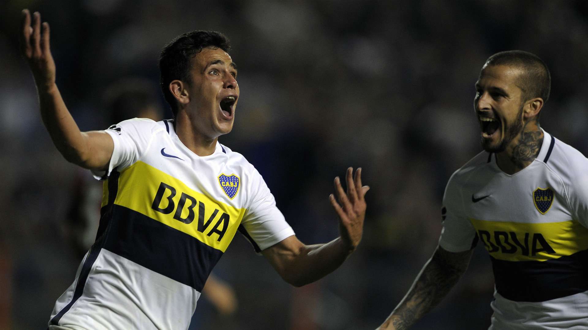 Gonzalo Maroni Dario Benedetto Boca Juniors Arsenal Primera Division Argentina 30042017