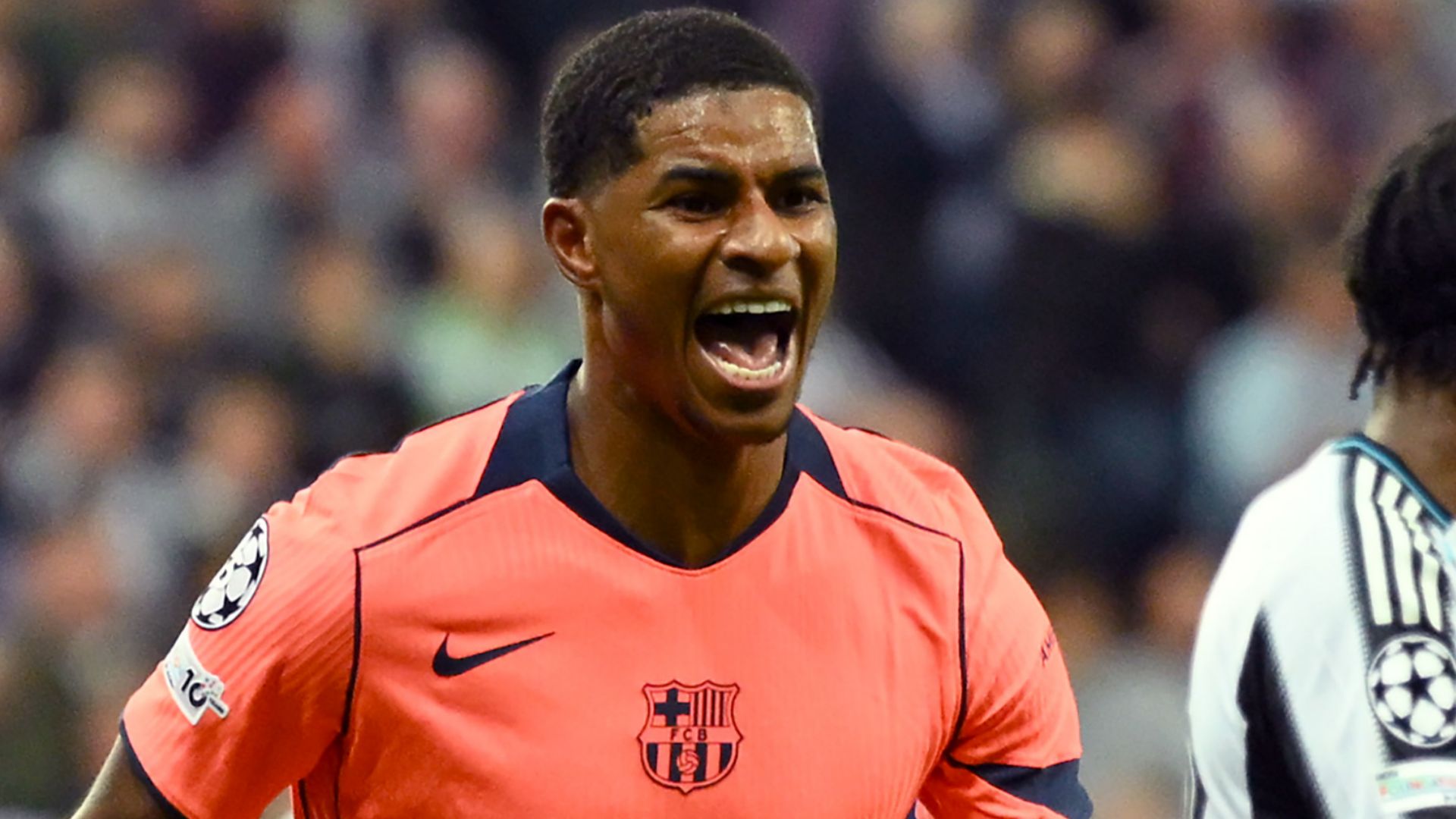 Marcus Rashford Barcelona 2025-26 Champions League