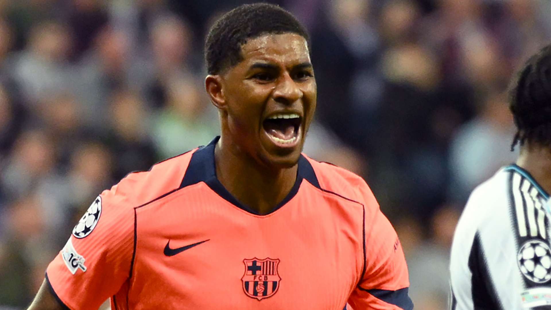 Marcus Rashford Barcelona 2025-26 Champions League