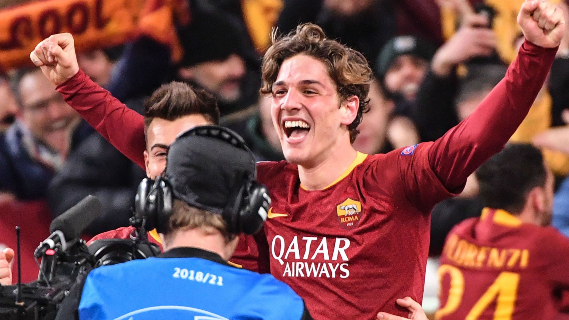 Zaniolo Roma Porto Champions League