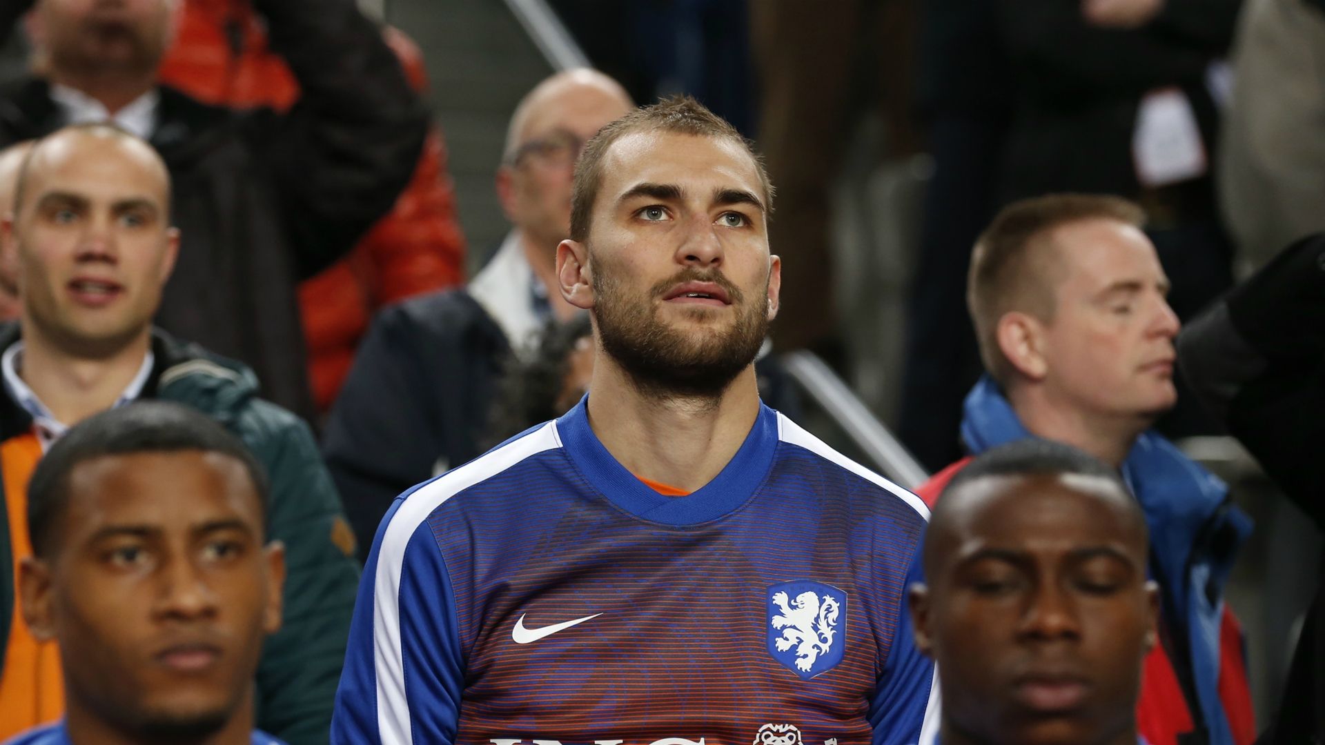 Bas Dost Netherlands Turkey European Championship Qualifier 03282015