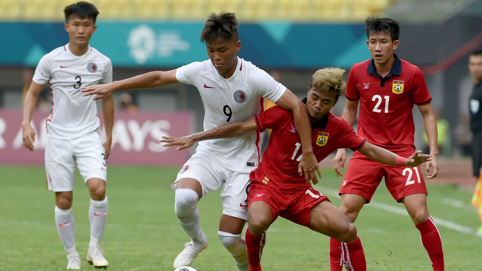 Hongkong vs Laos Asian Games 2018