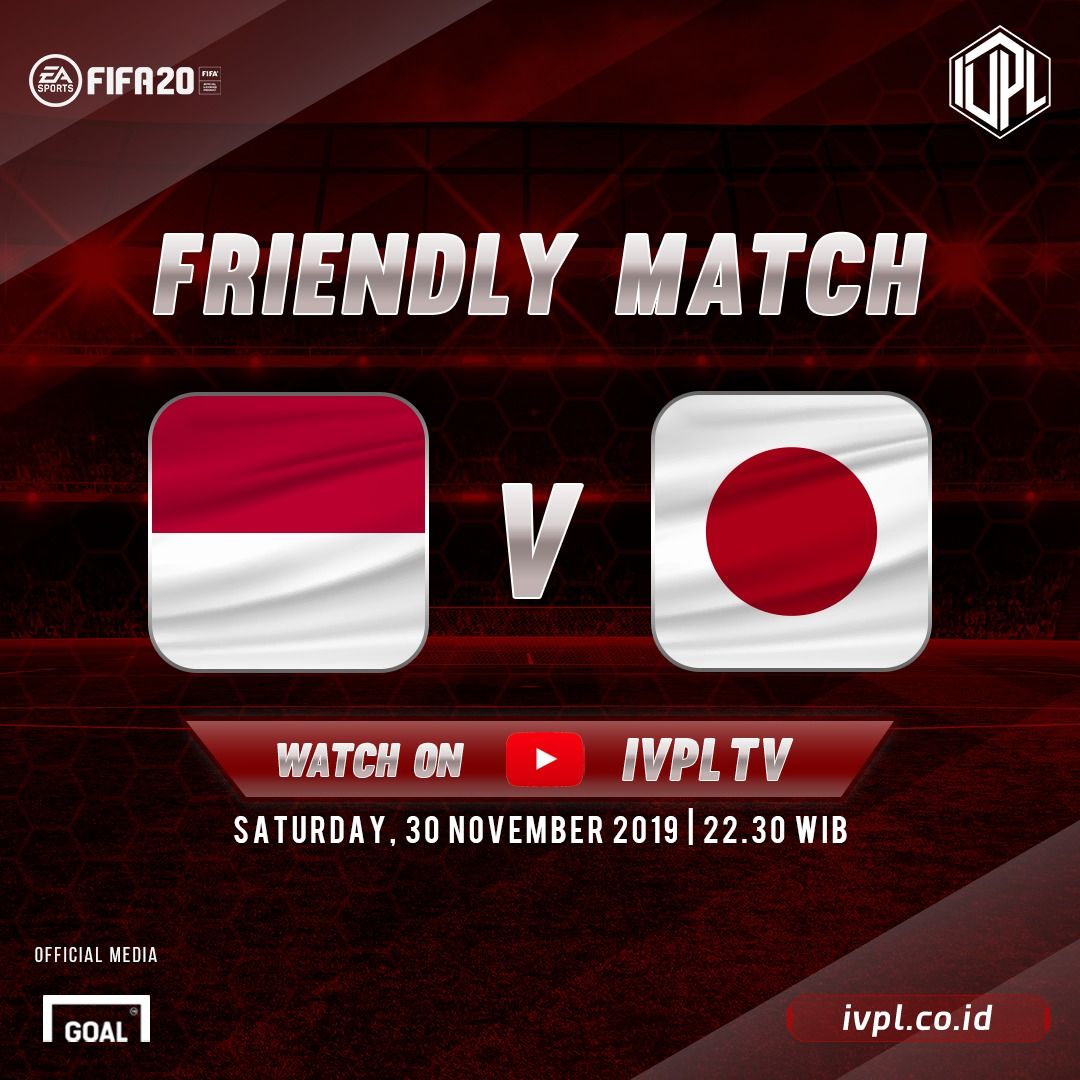 IVPL - Uji coba vs Jepang