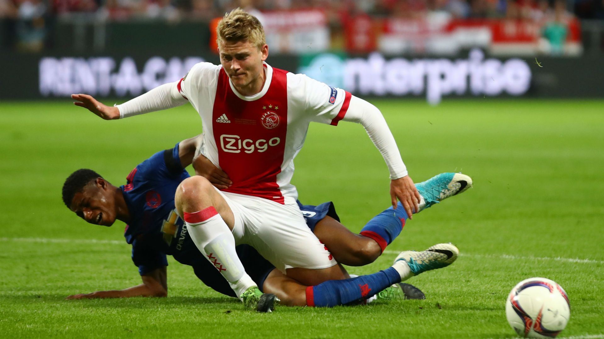 Marcus Rashford Manchester United Matthijs De Ligt Ajax