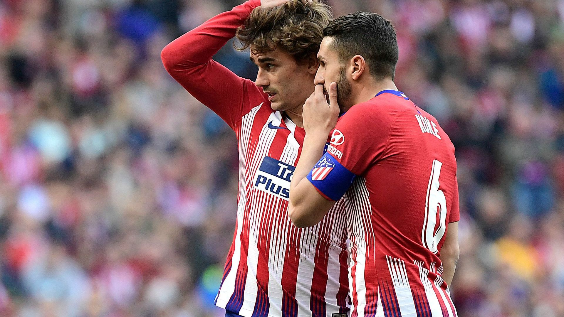 GRIEZMANN KOKE ATLETICO MADRID VILLARREAL LALIGA
