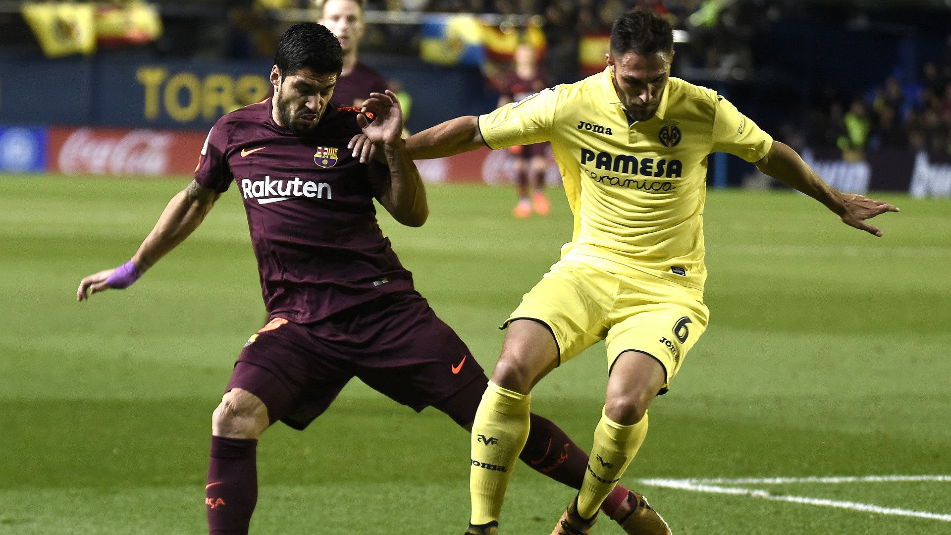 Luis Suarez Victor Ruiz Villarreal Barcelona LaLiga