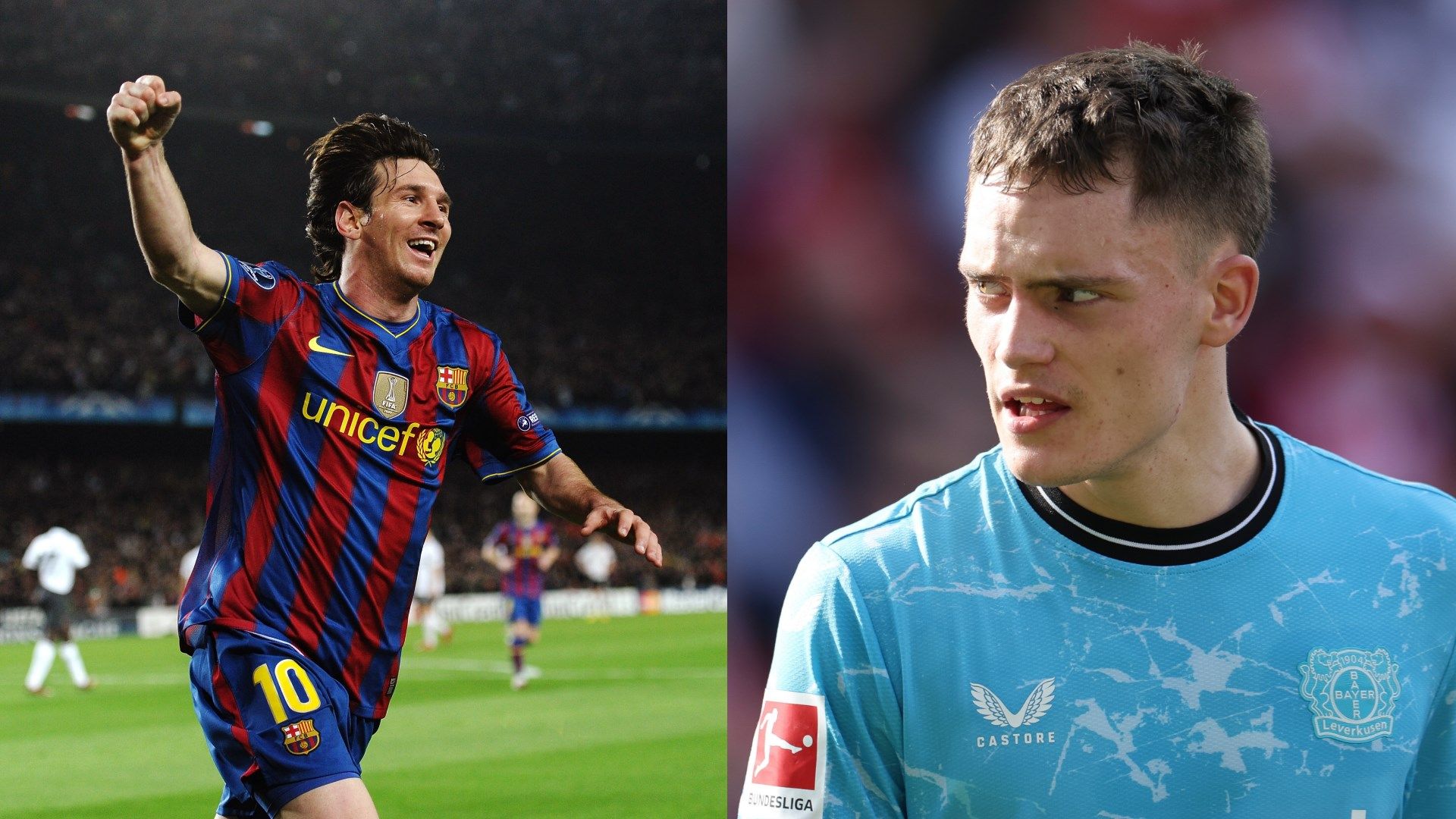 GFX Lionel Messi Florian Wirtz