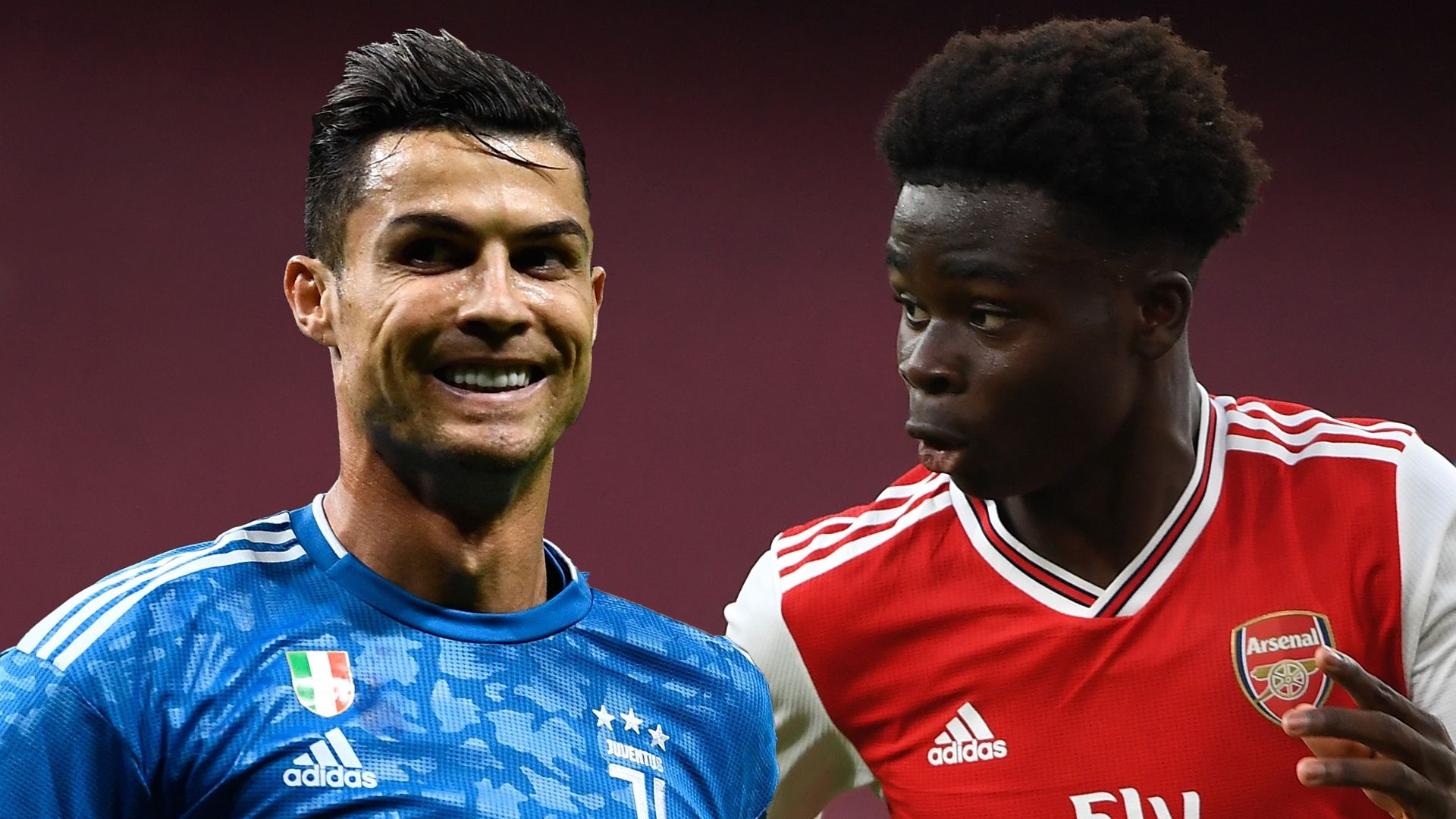 Cristiano Ronaldo Bukayo Saka