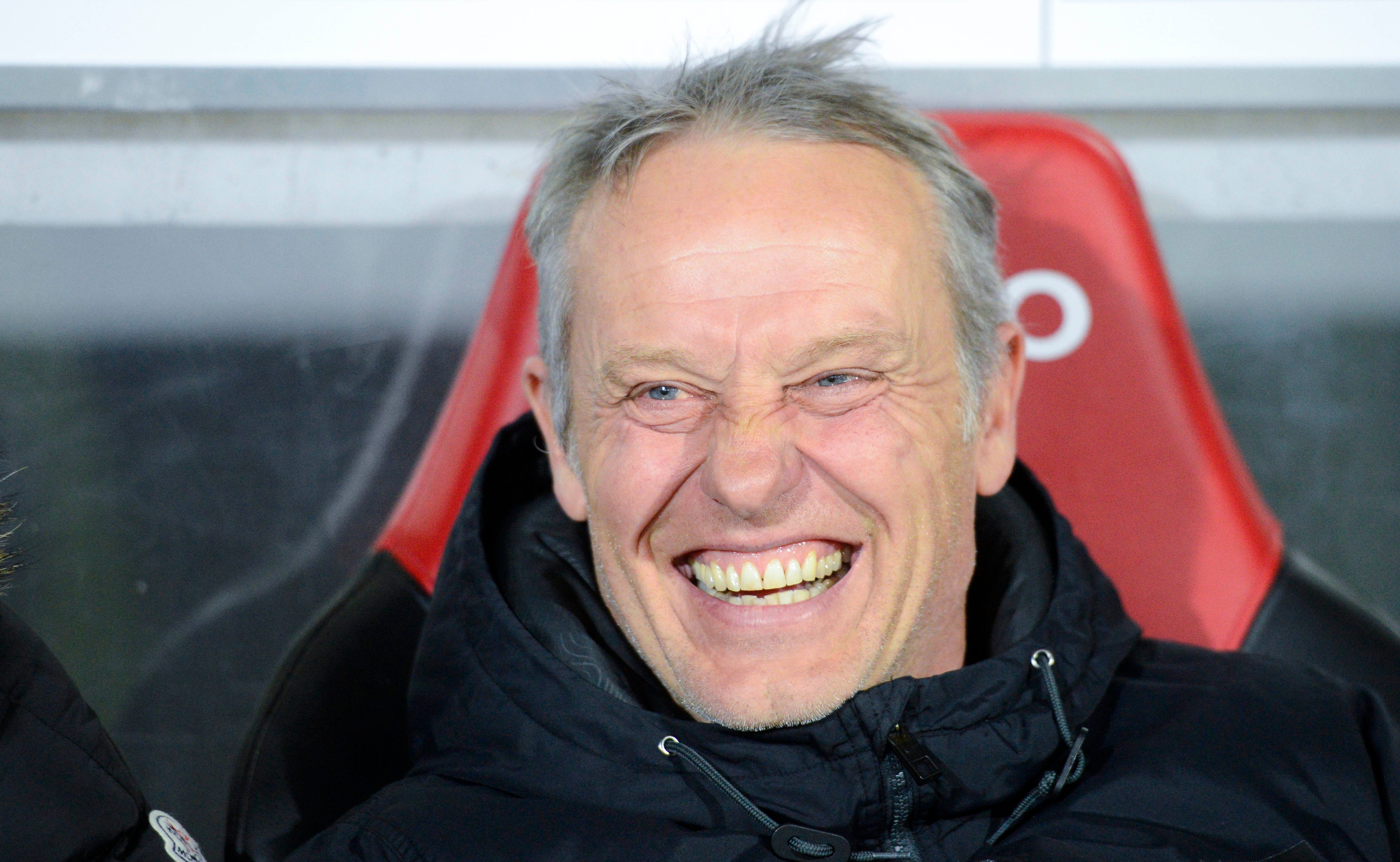 *NO GALLERY* Christian Streich Freiburg Bayern