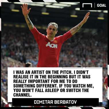 Dimitar Berbatov quote GFX
