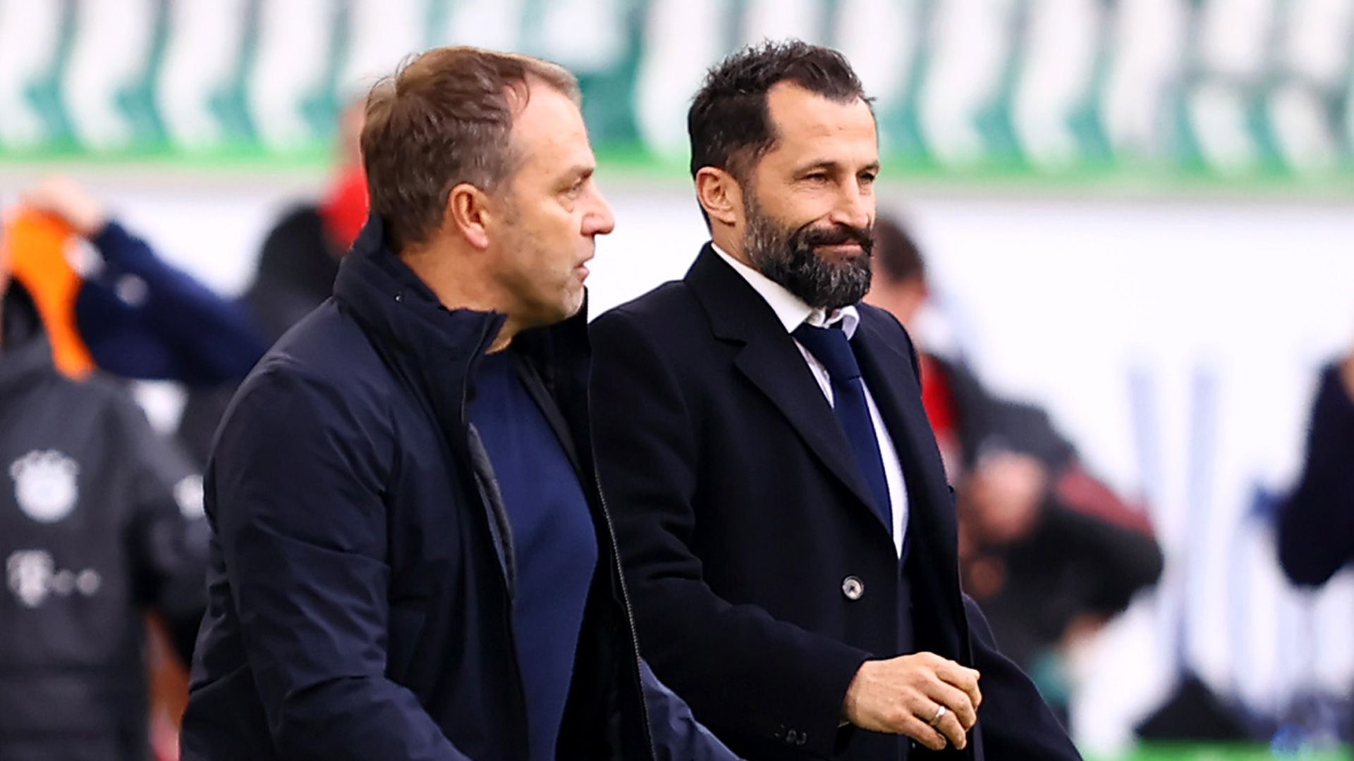 Hansi Flick Hasan Salihamidzic FC Bayern 0421