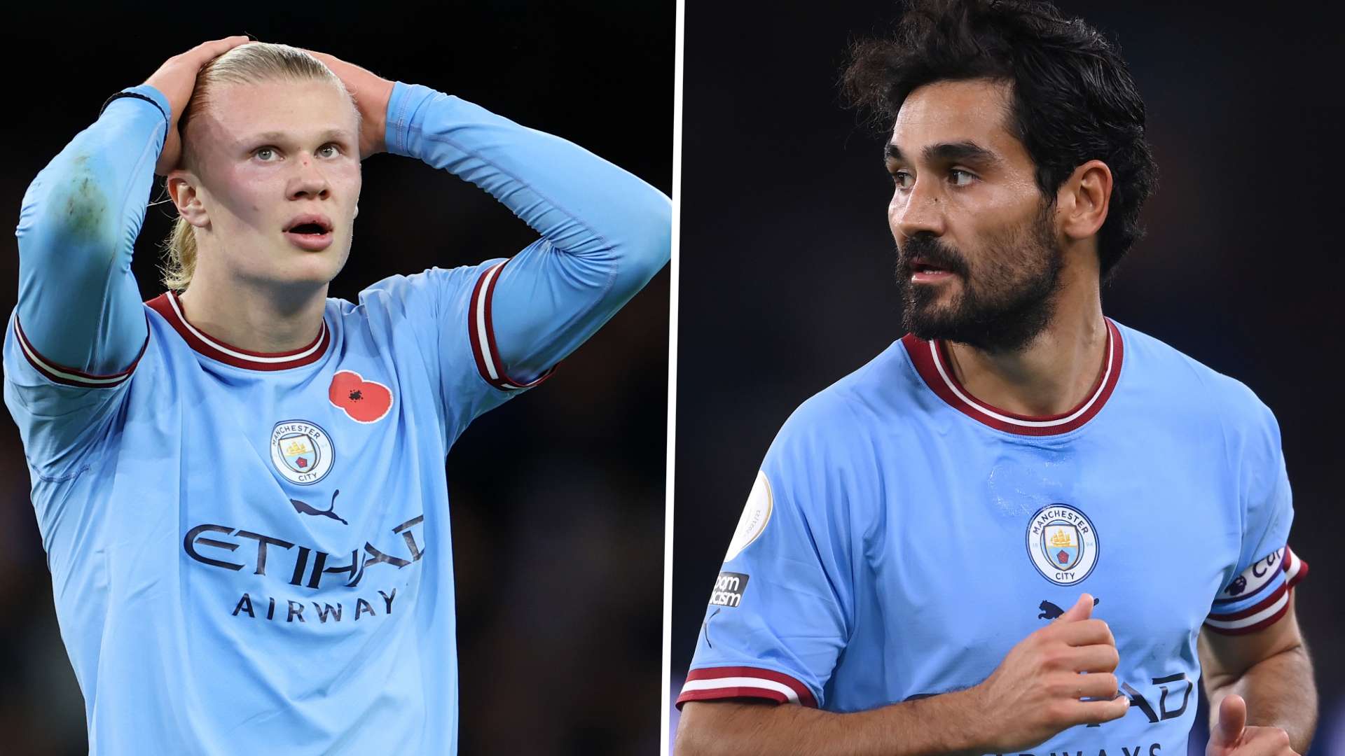 Erling Haaland Gundogan Manchester City 2022