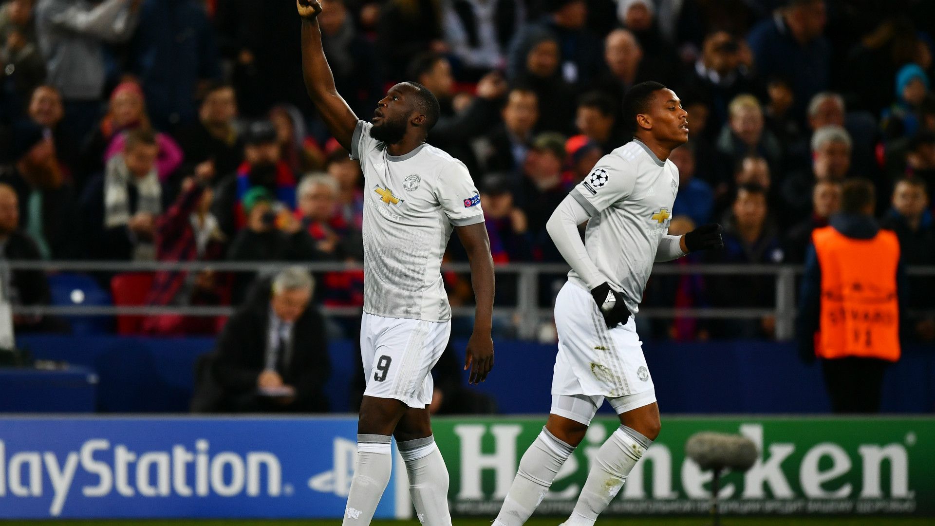 Romelu Lukaku Manchester United Champions League 27092017