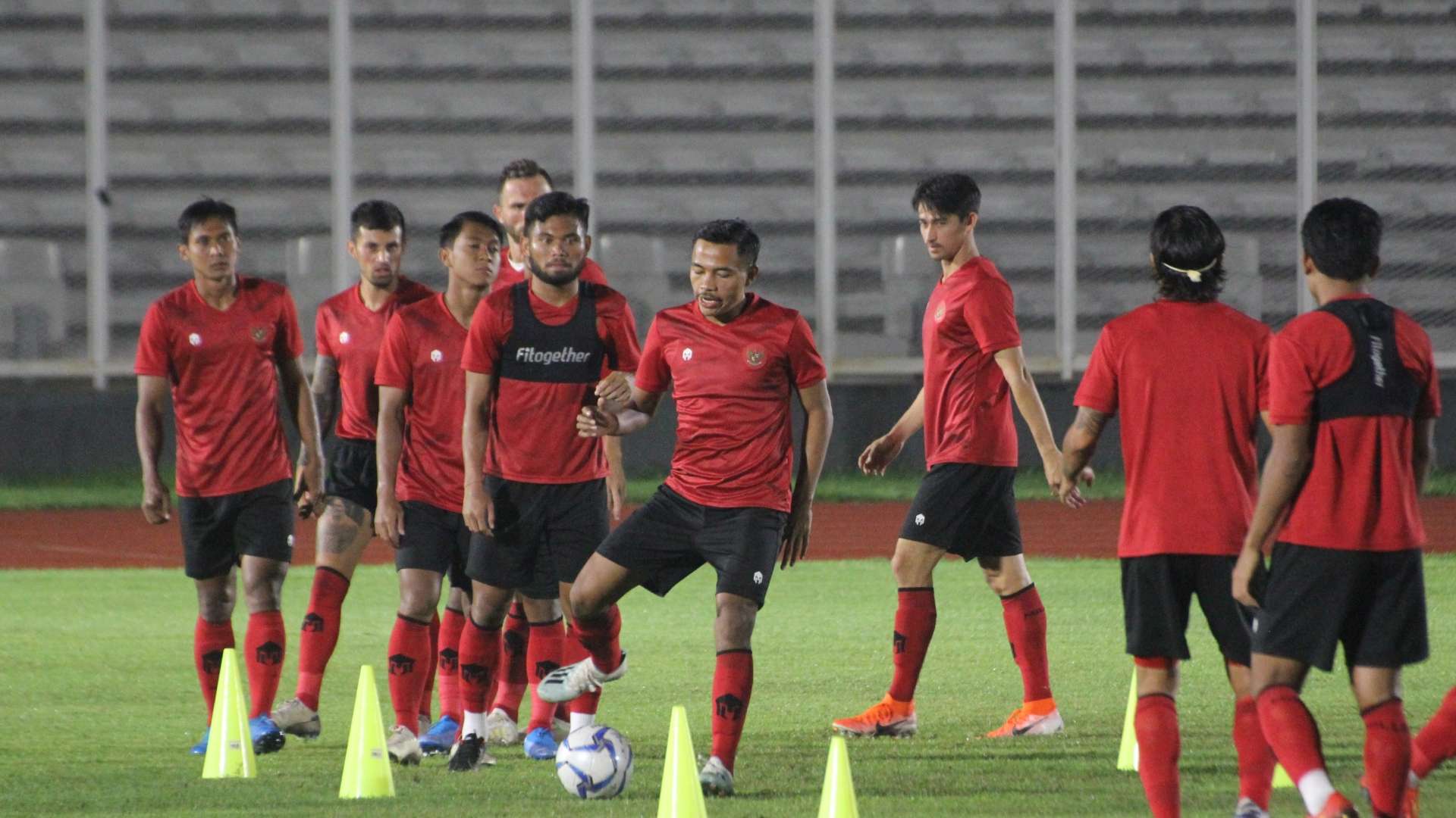 Latihan Timnas Indonesia