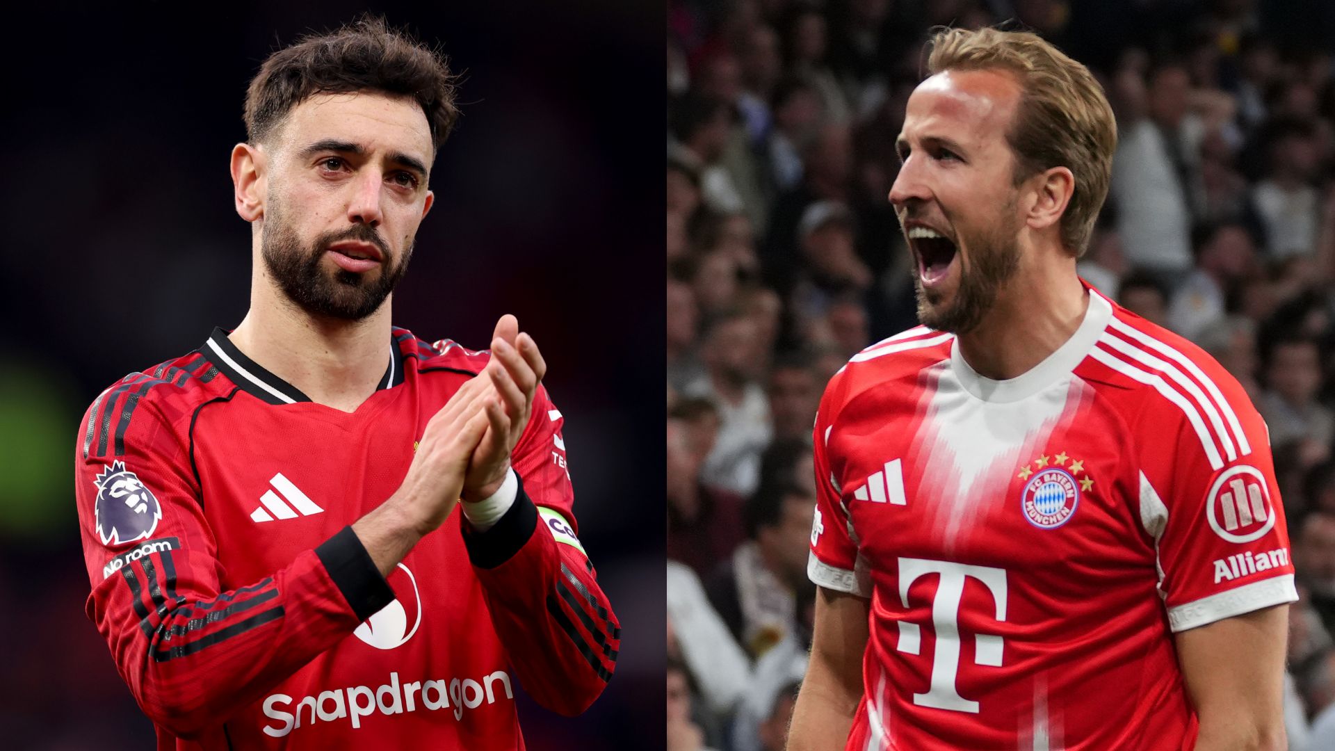 Bruno Fernandes Harry Kane