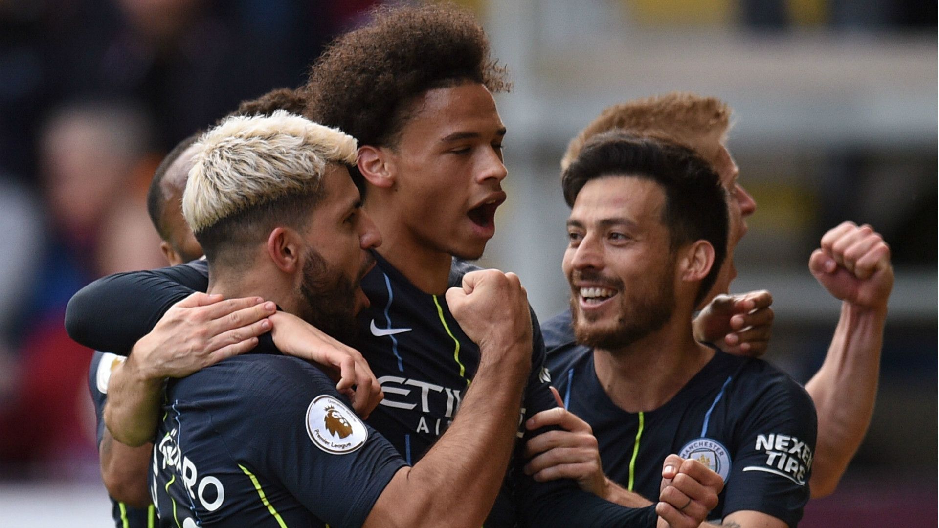 Manchester City celebrate 2018-19