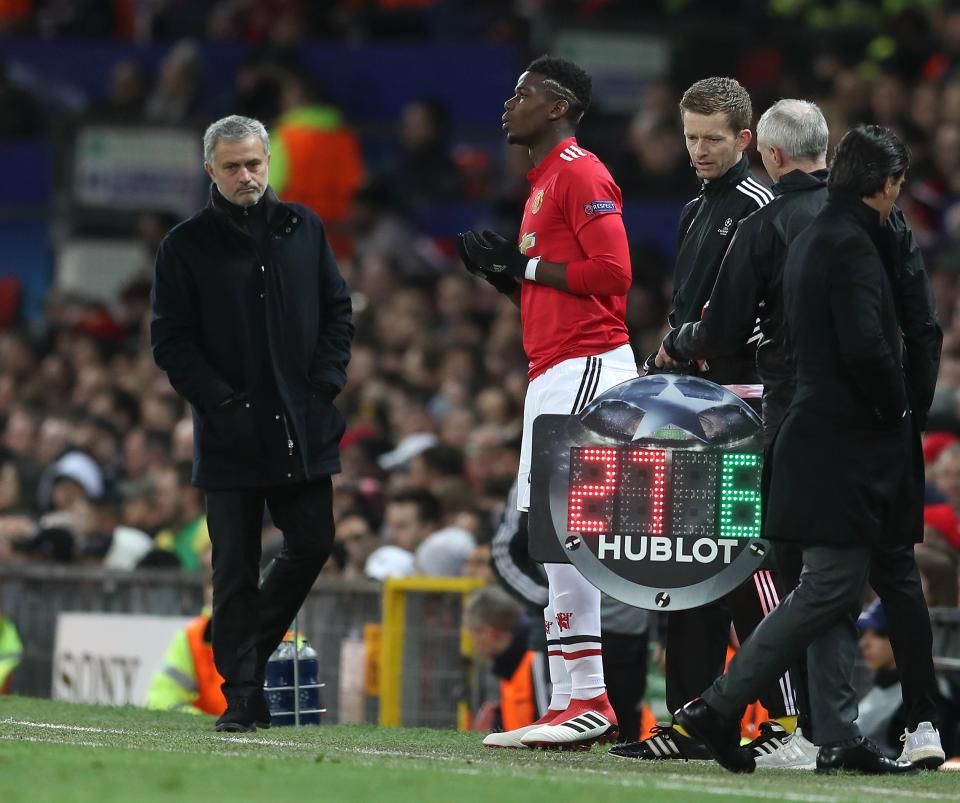Pogba Mourinho