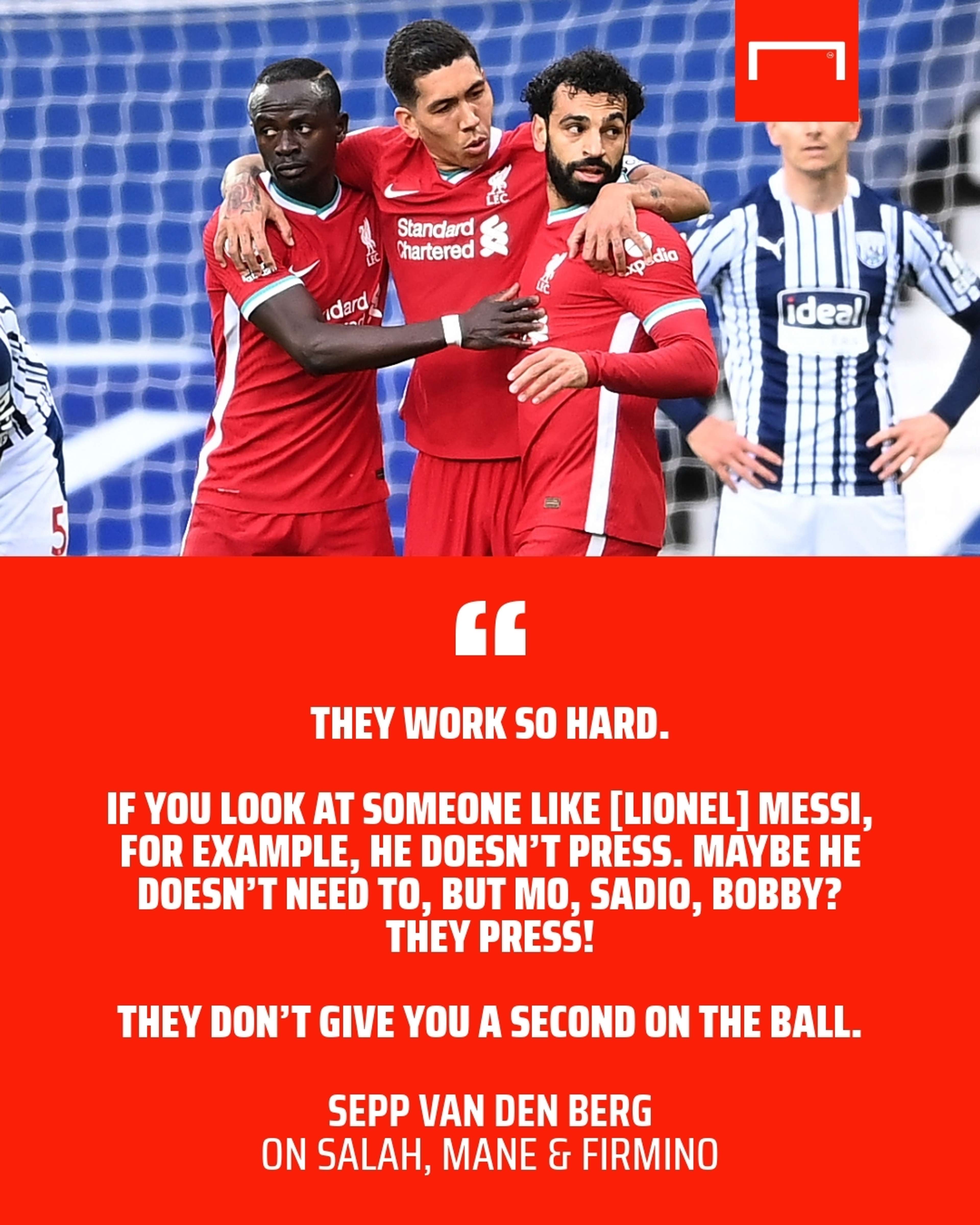Mane Firmino Salah Liverpool quote GFX