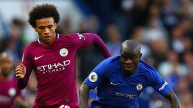 Leroy Sane Manchester City NGolo Kante Chelsea