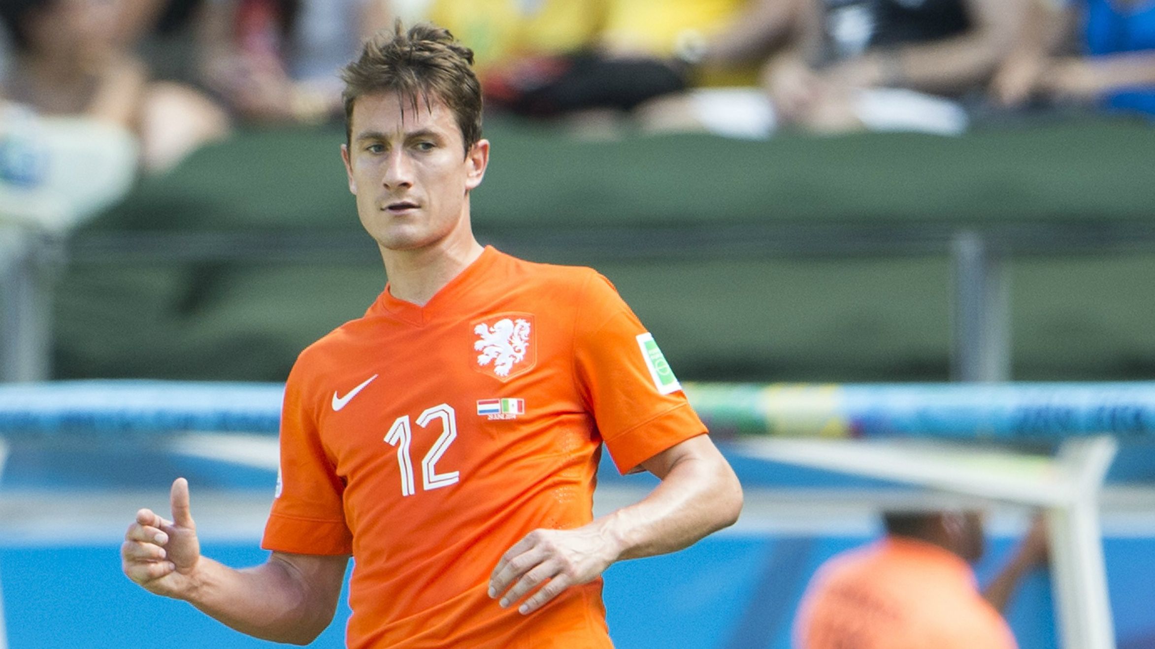 Paul Verhaegh, Nederland - Mexico, WK 2014