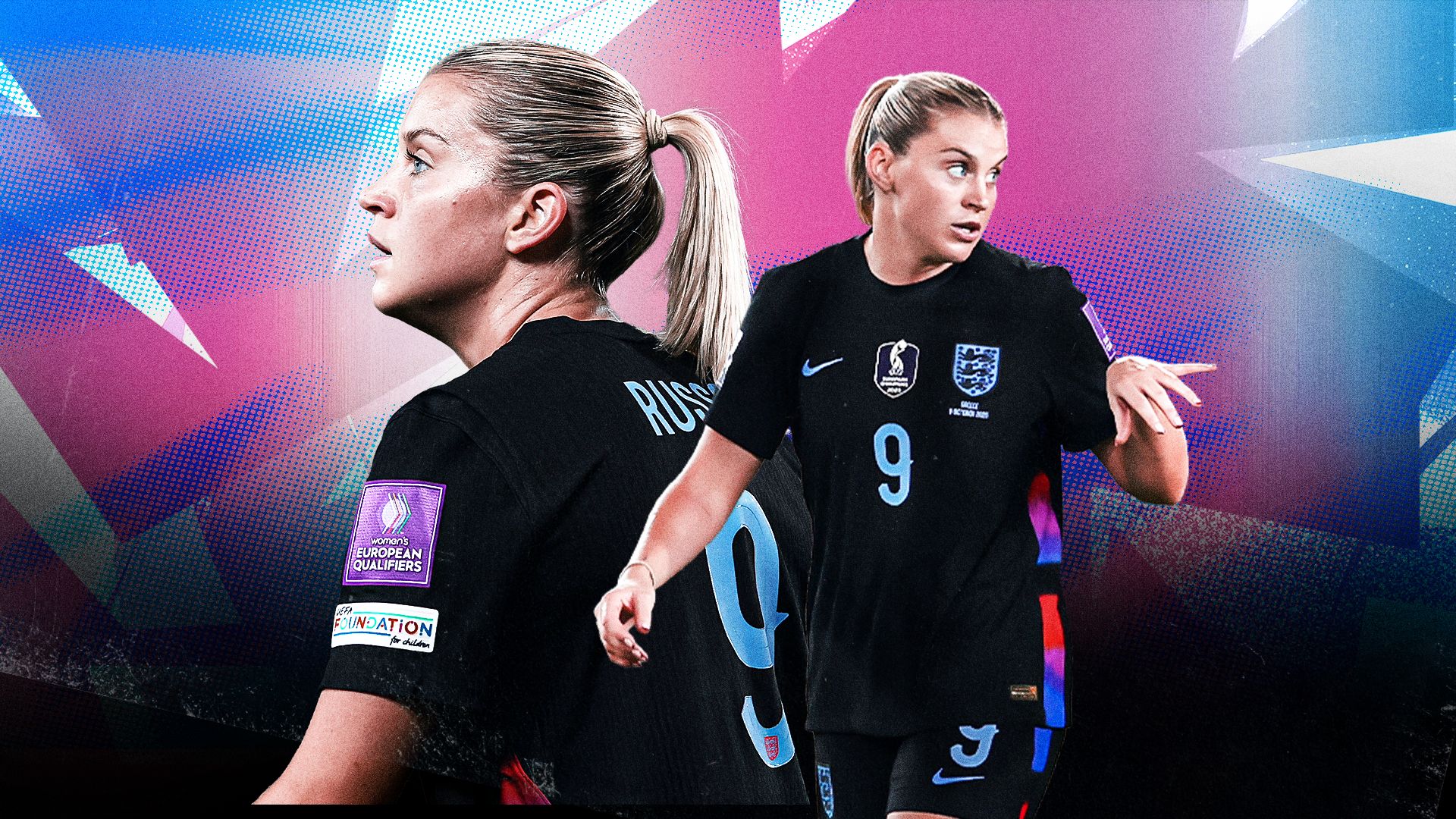 Alessia Russo England GFX