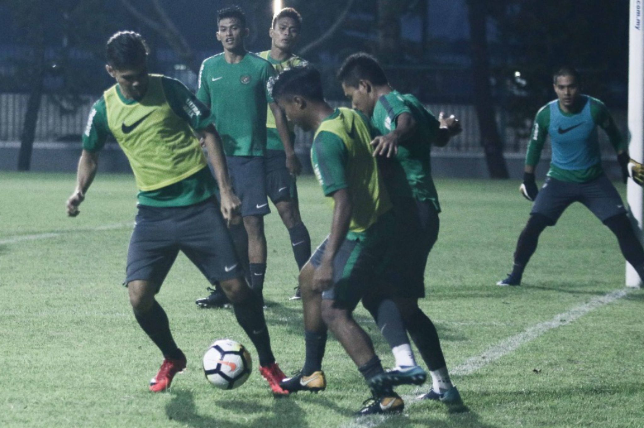 Latihan Timnas Indonesia